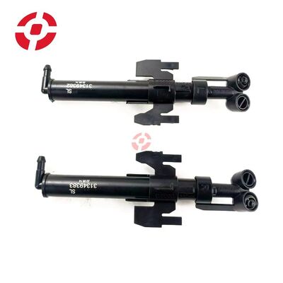 Front headlight cleaner nozzle Headlamp washer fluid sprayer for Volv o Headlight cleaning motor jet  31349382 31349383