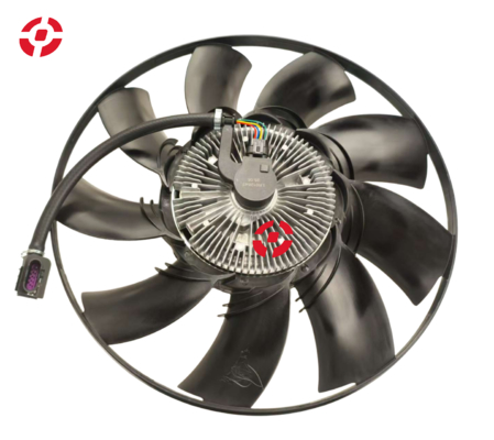Auto radiator fan assembly Electric cooling fan clutch assembly LR012645 Engine cooling fan for Land Rover