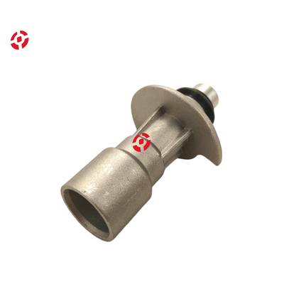 Aluminum Water Pump Oil Cooler Pipe for Land Rover Water Pump inlet tube with part number LR028136