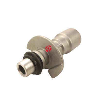 Aluminum Water Pump Oil Cooler Pipe for Land Rover Water Pump inlet tube with part number LR028136