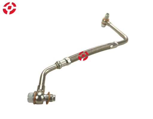 Turbocharger oil hose Turbo oil feed pipe OE LR091576 Oil inlet tube for Land Rover Petrol turbo oil feed hose